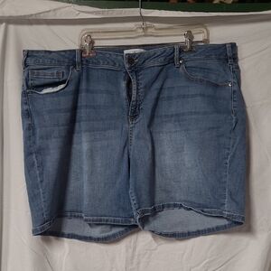 Lane Bryant Light Blue Denim Shorts